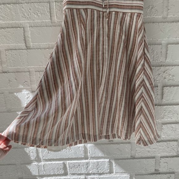 Lulu's | Spring Striped Halter Dress Small - Picture 3 of 7